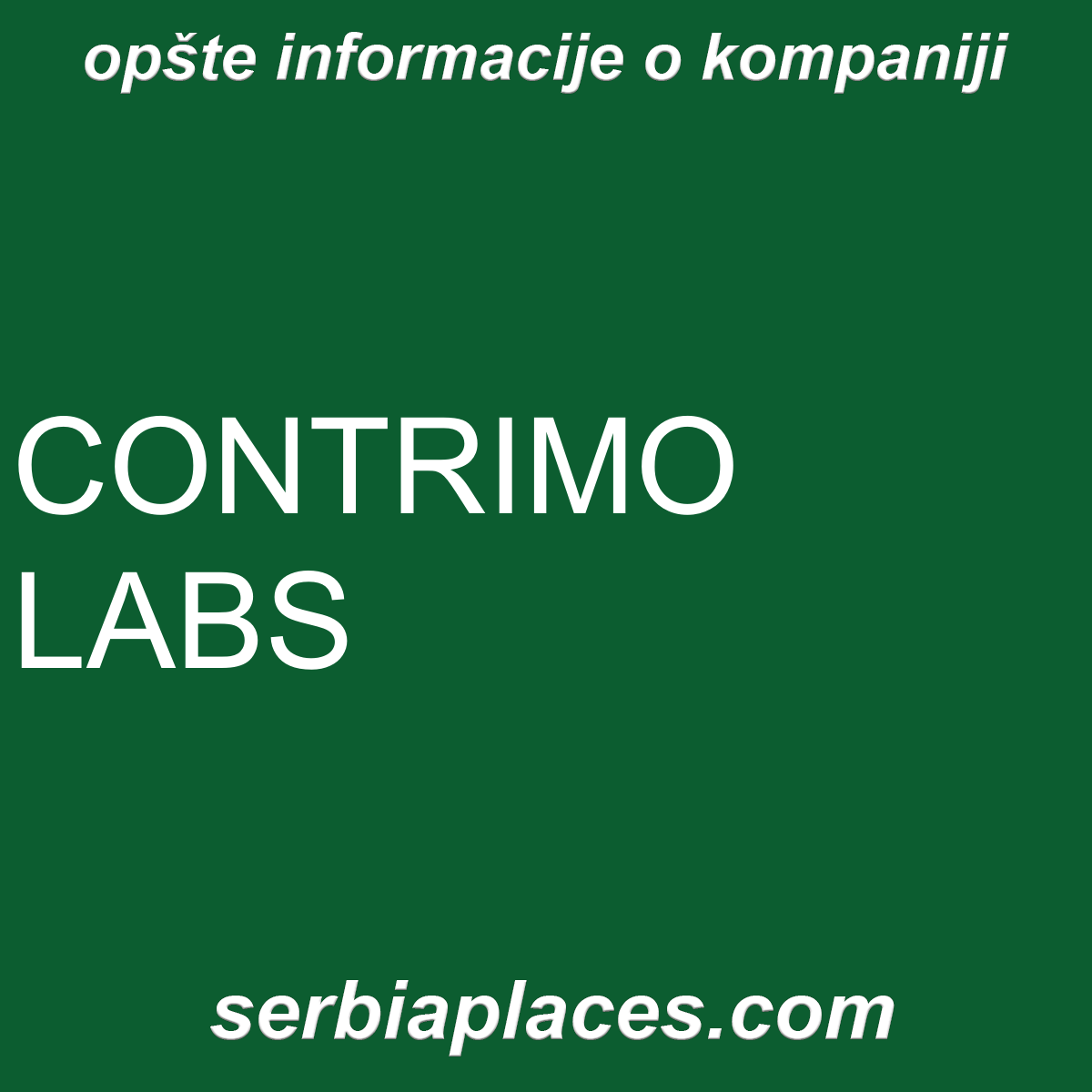 CONTRIMO LABS