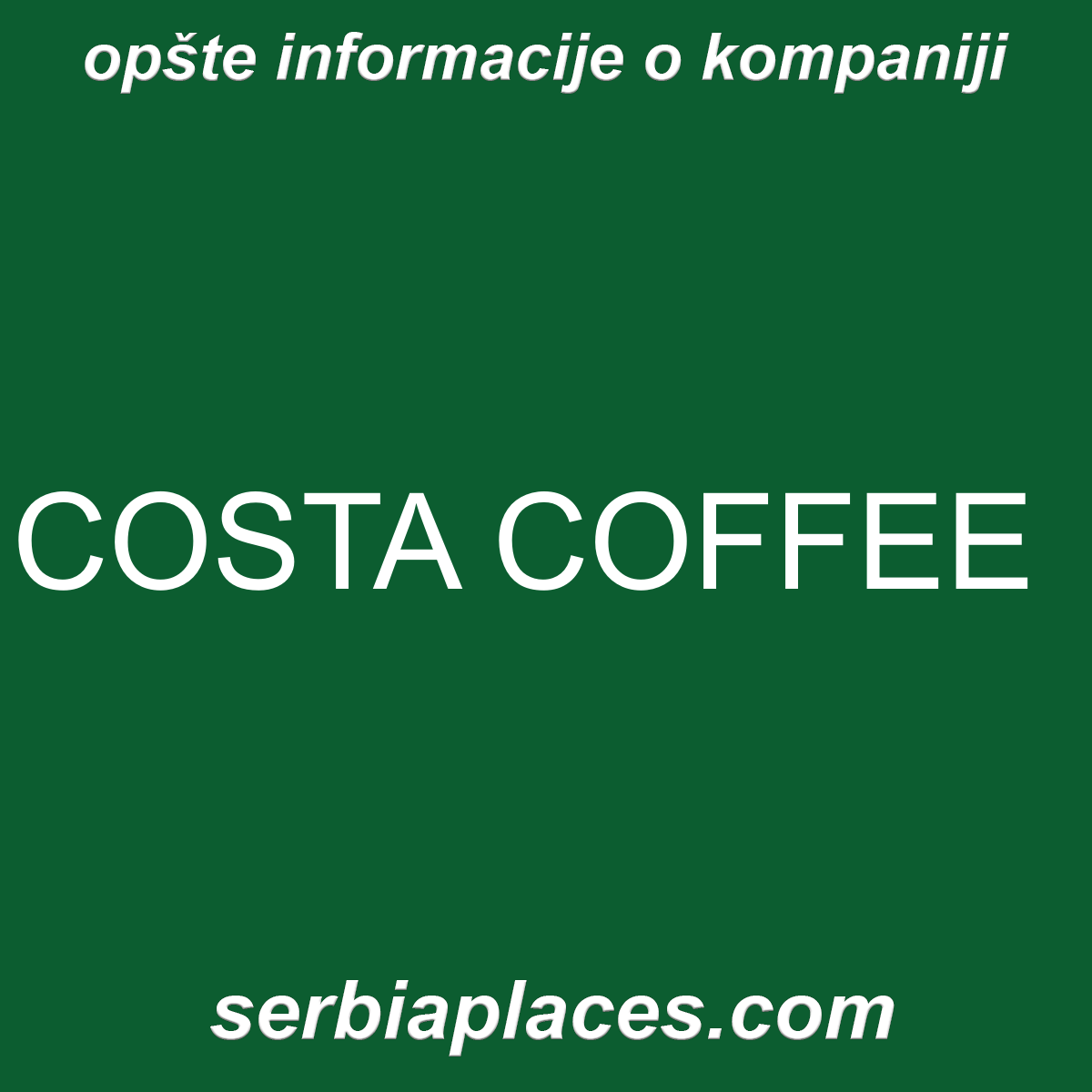 COSTA COFFEE