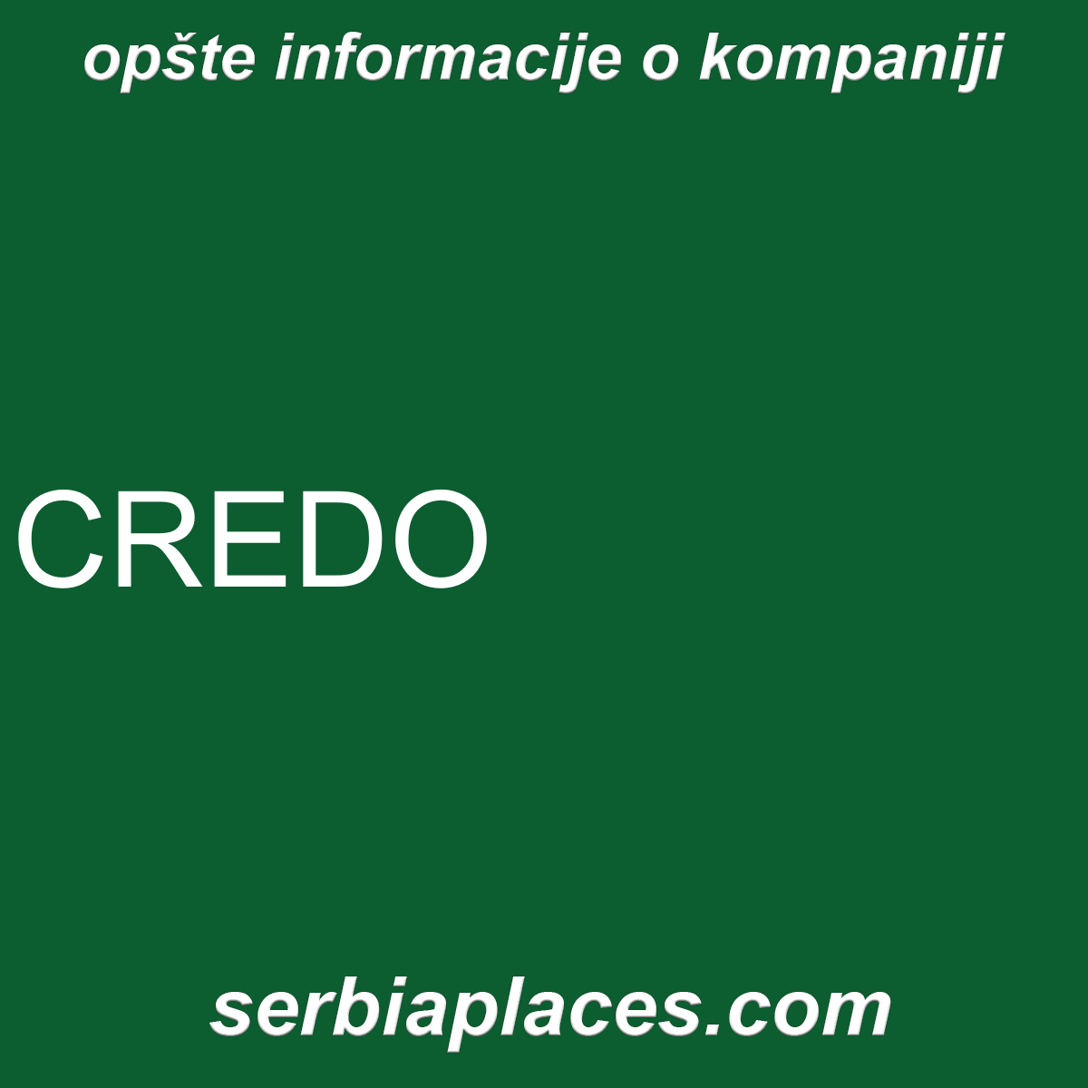 CREDO