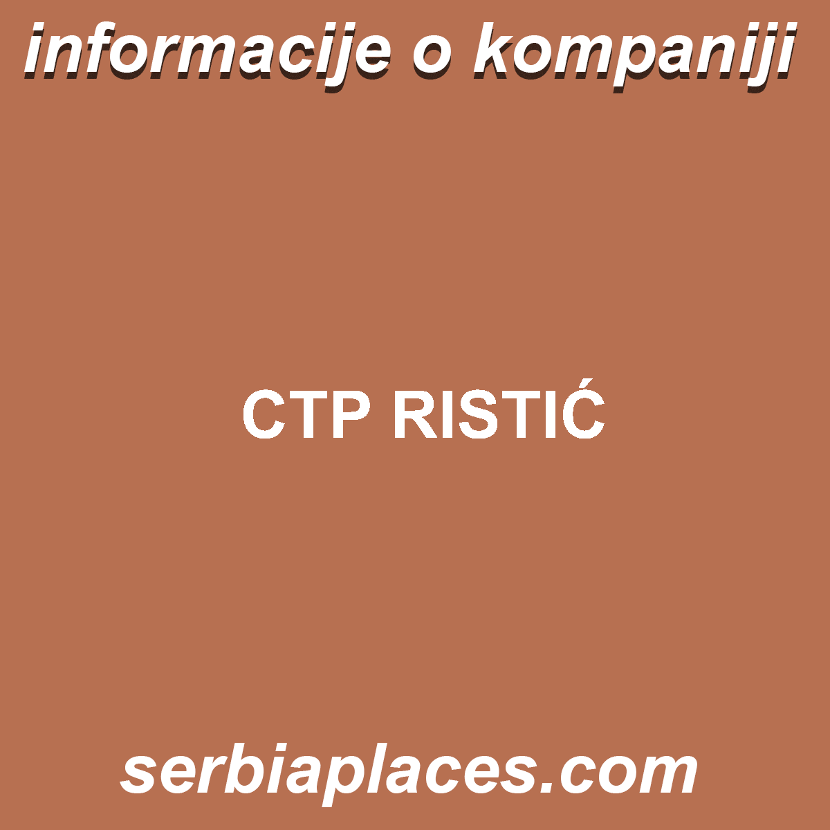 CTP RISTIĆ