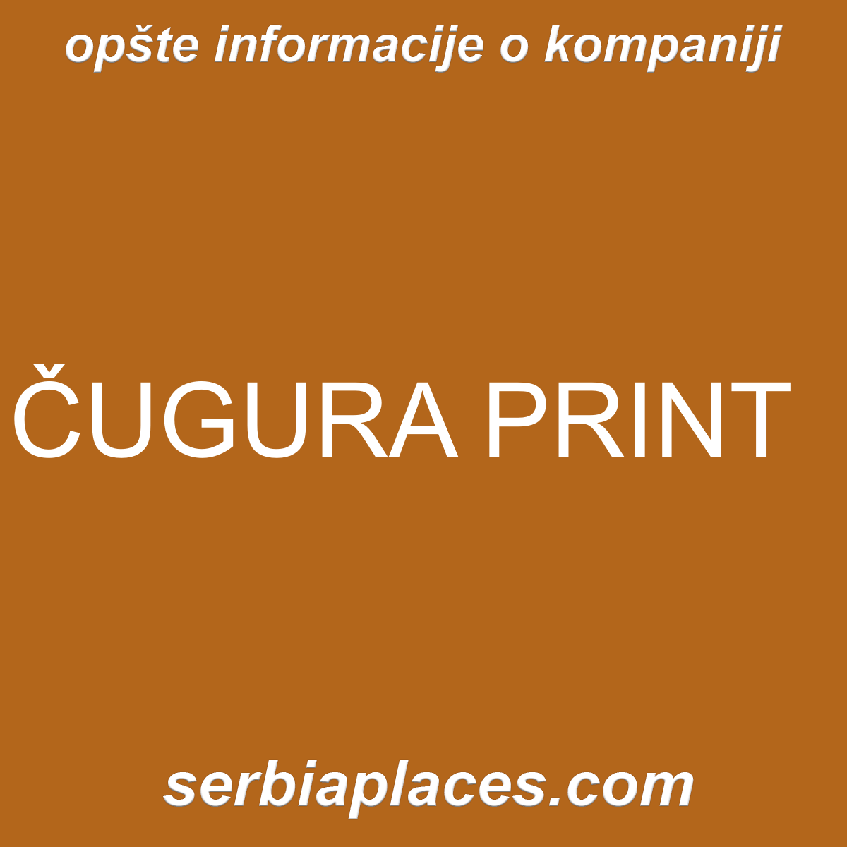 ČUGURA PRINT