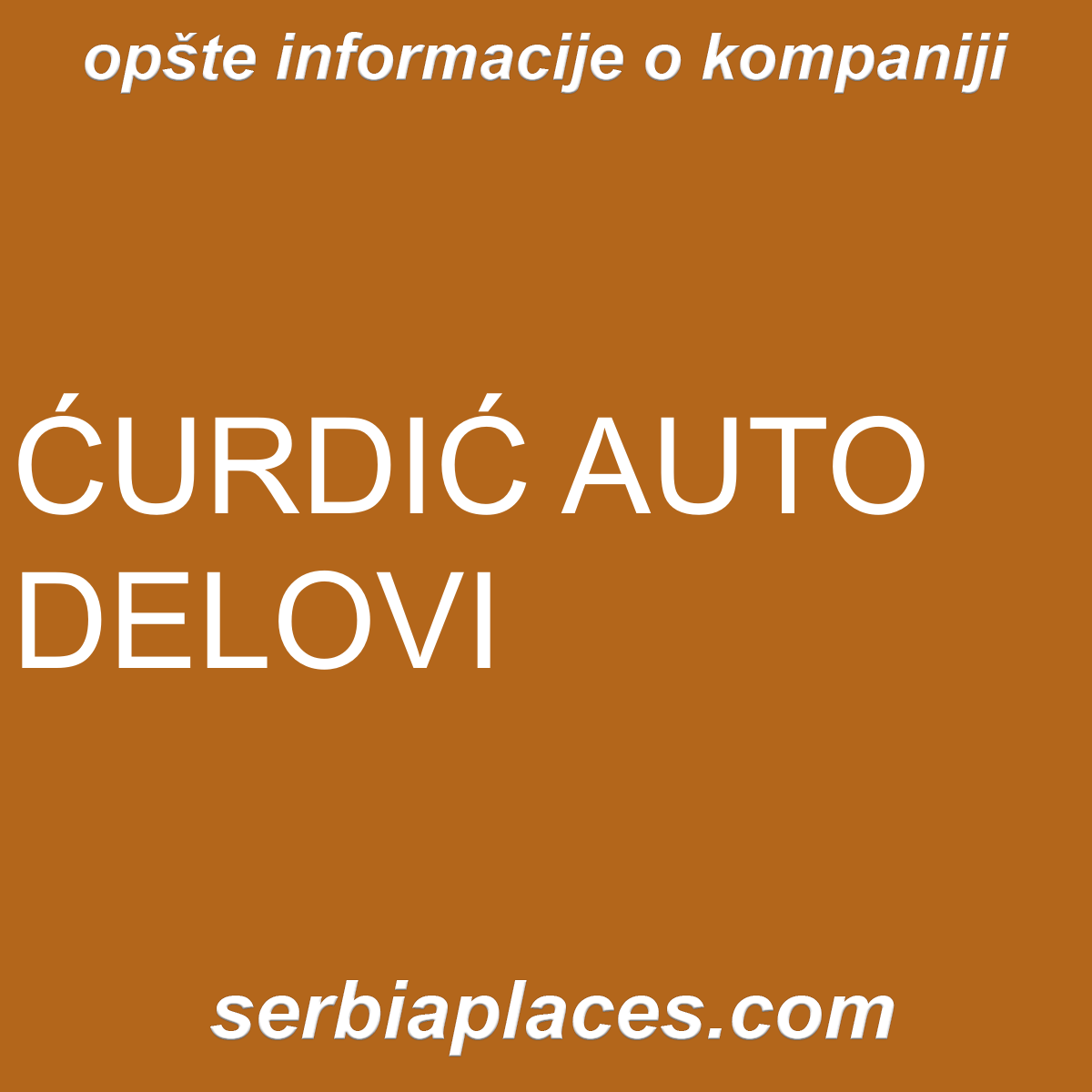ĆURDIĆ AUTO DELOVI