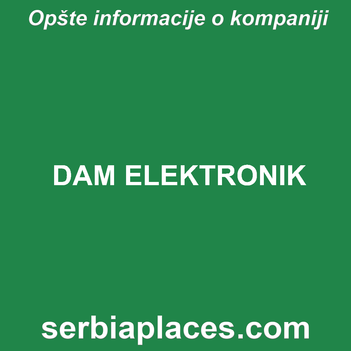 DAM ELEKTRONIK