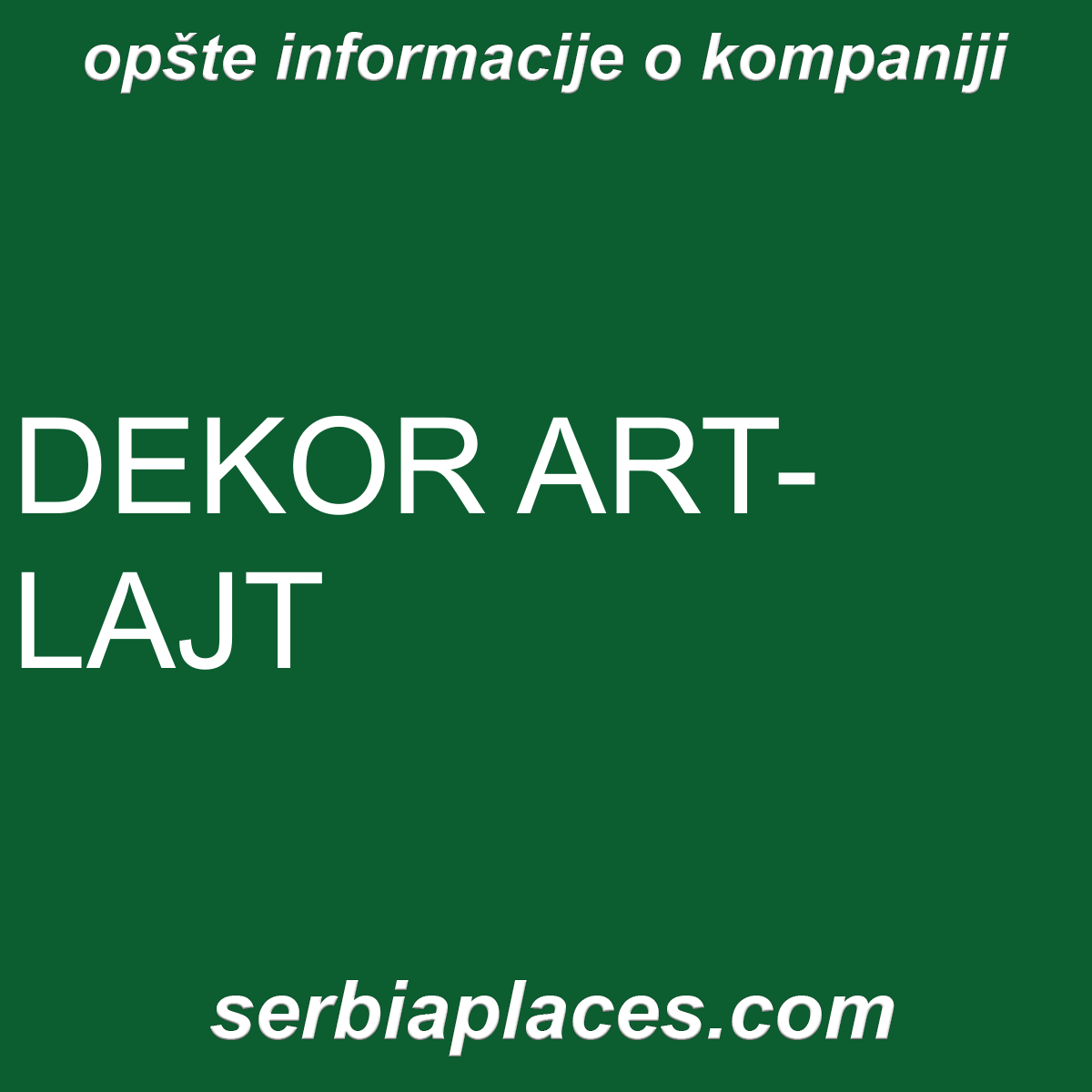 DEKOR ART-LAJT