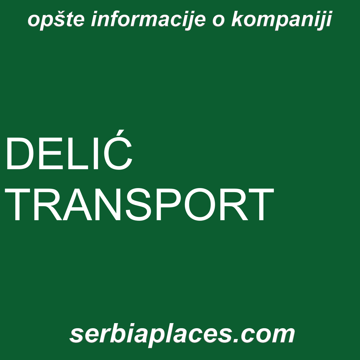 DELIĆ TRANSPORT