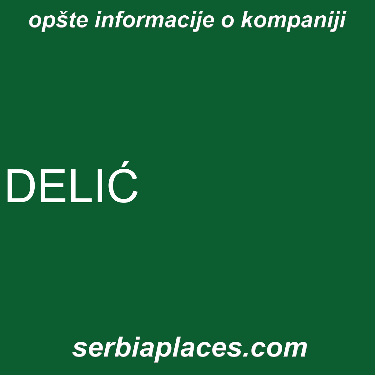 DELIĆ
