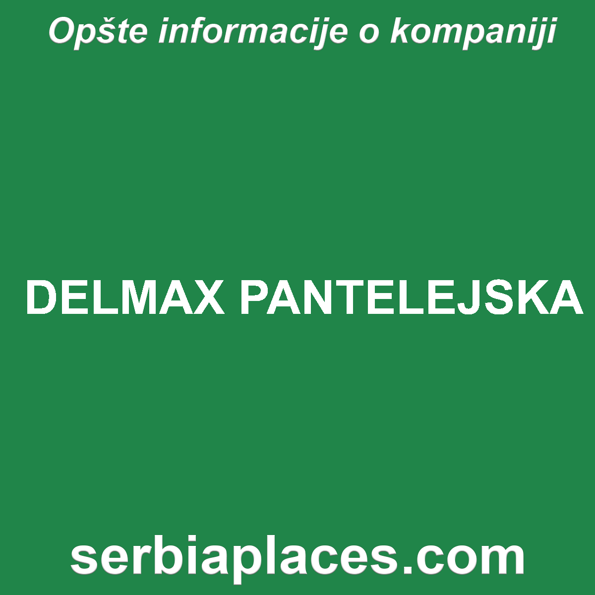 DELMAX PANTELEJSKA