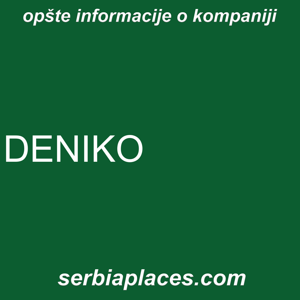 DENIKO