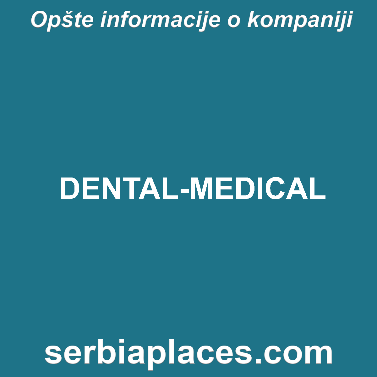 DENTAL-MEDICAL