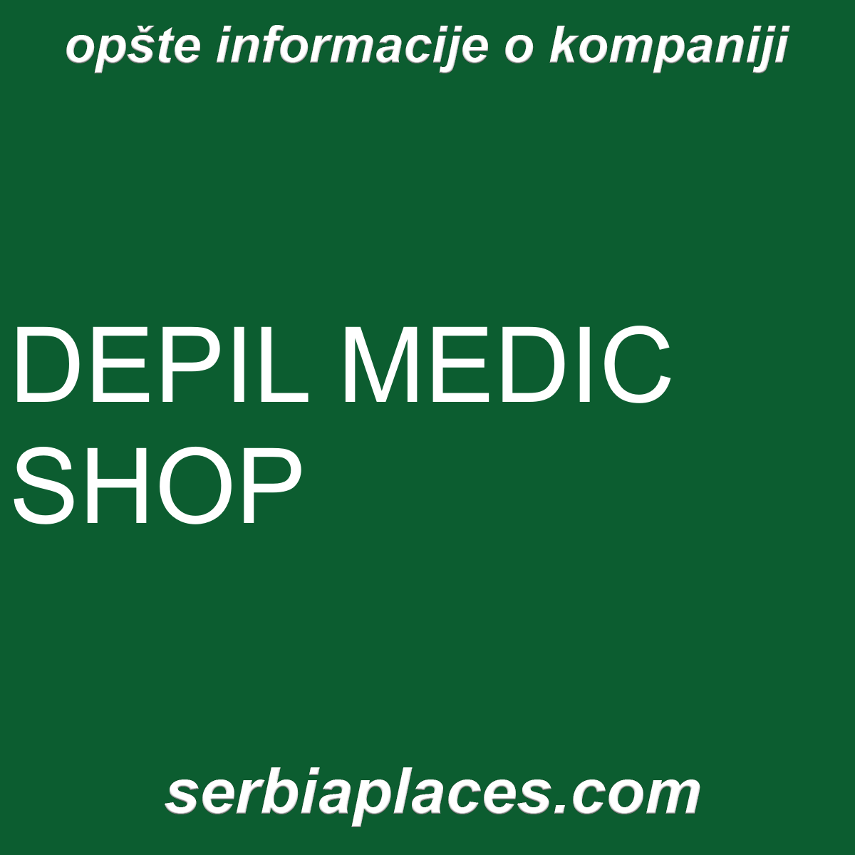DEPIL MEDIC SHOP