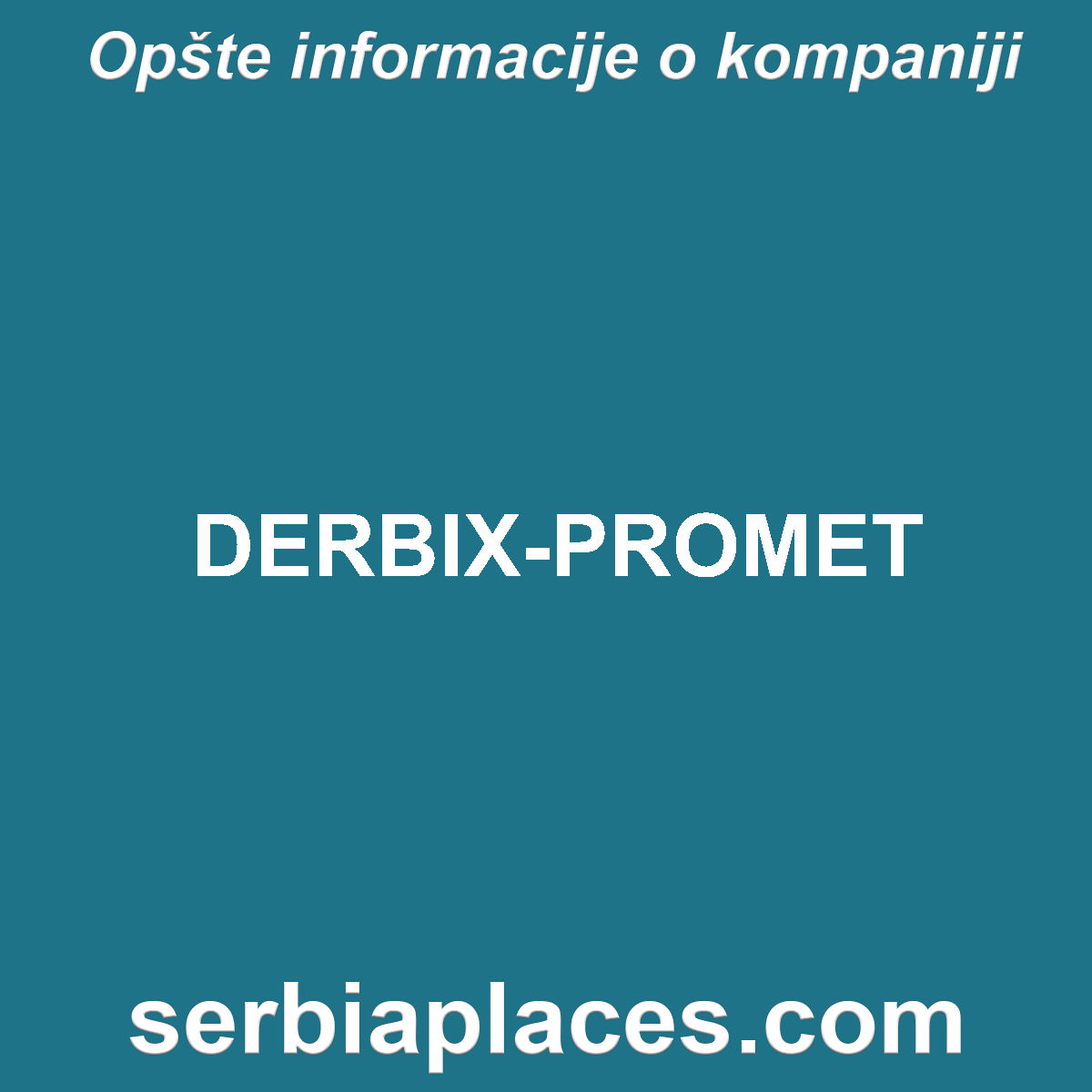 DERBIX-PROMET