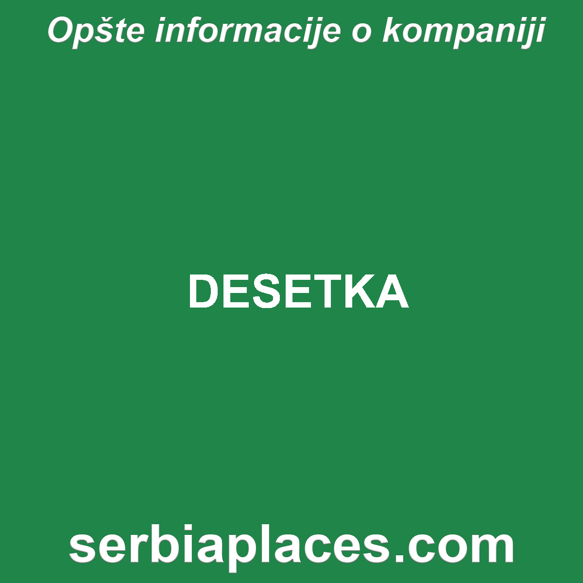 DESETKA