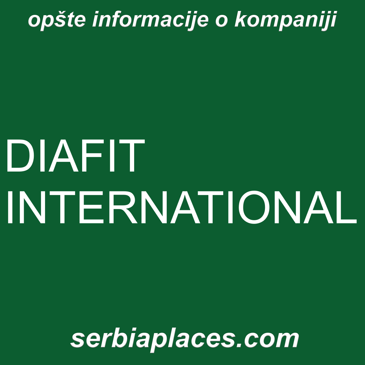 DIAFIT INTERNATIONAL
