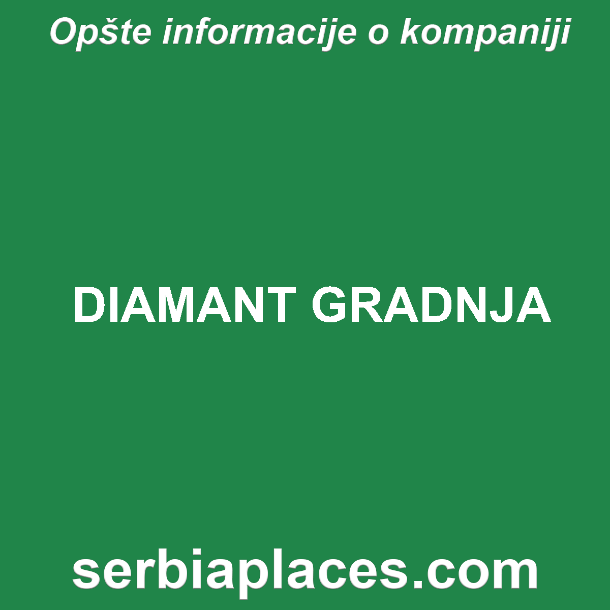 DIAMANT GRADNJA