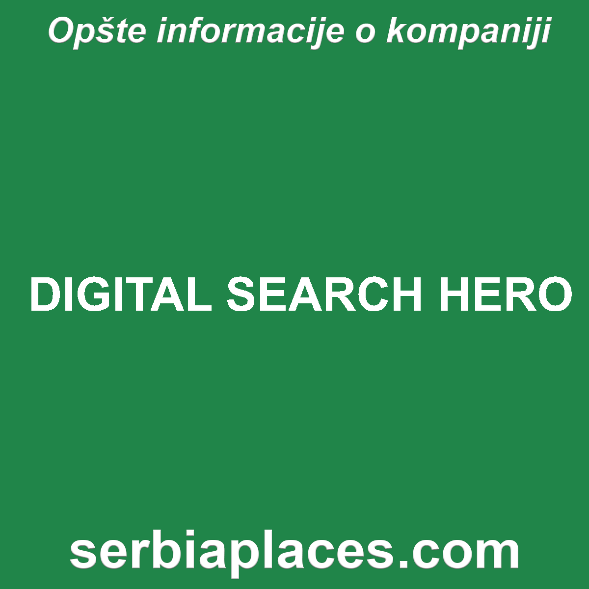 DIGITAL SEARCH HERO