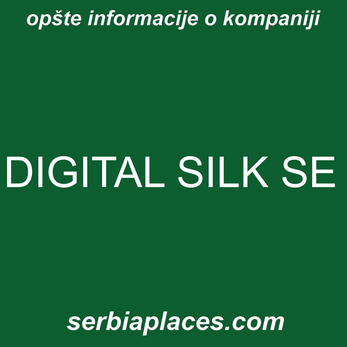 DIGITAL SILK SE