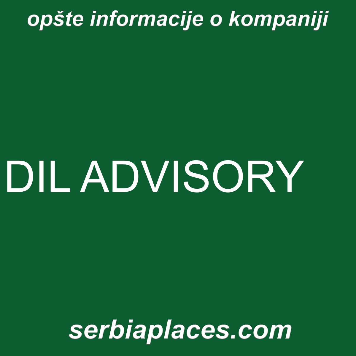 DIL ADVISORY