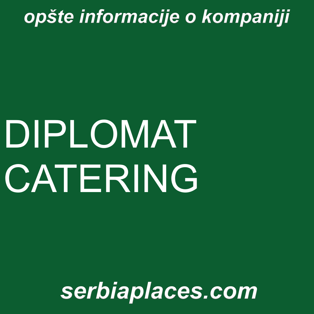 DIPLOMAT CATERING