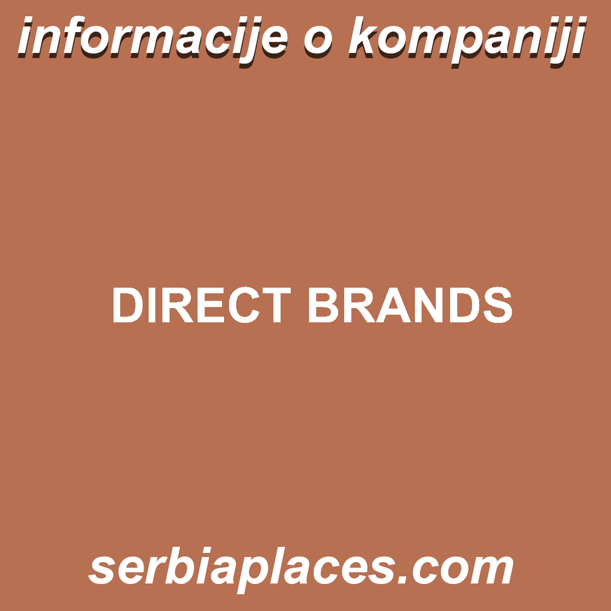 DIRECT BRANDS