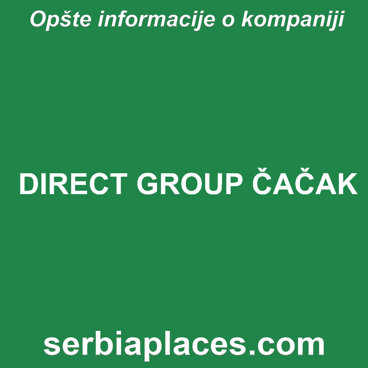 DIRECT GROUP ČAČAK