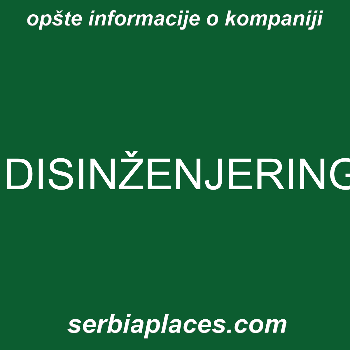 DISINŽENJERING