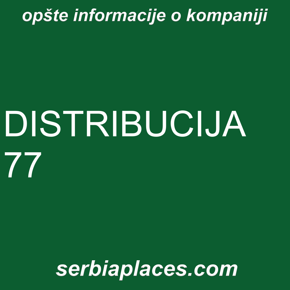 DISTRIBUCIJA 77
