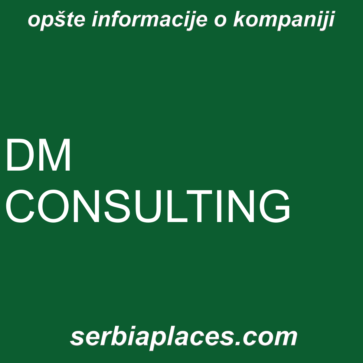 DM CONSULTING