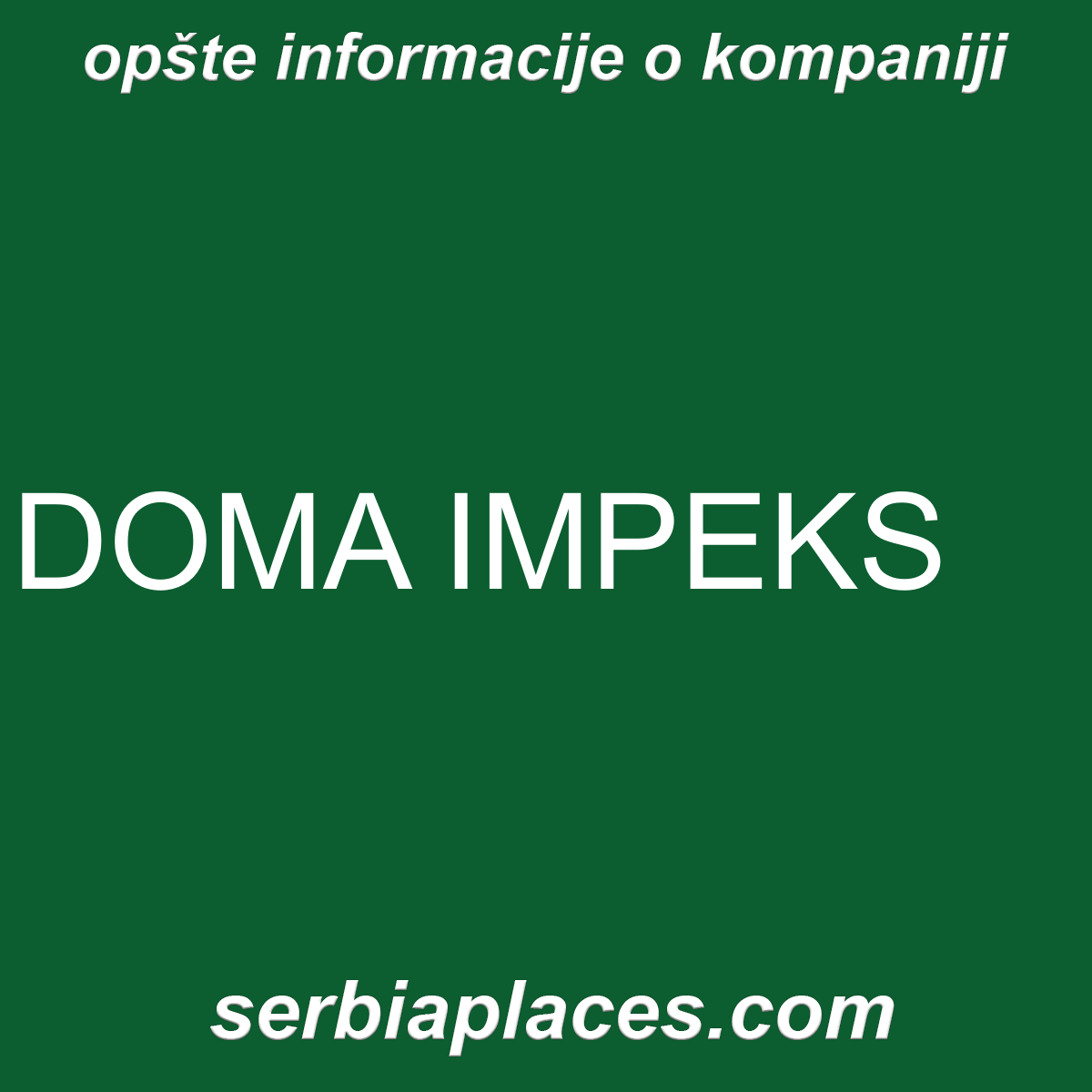 DOMA IMPEKS