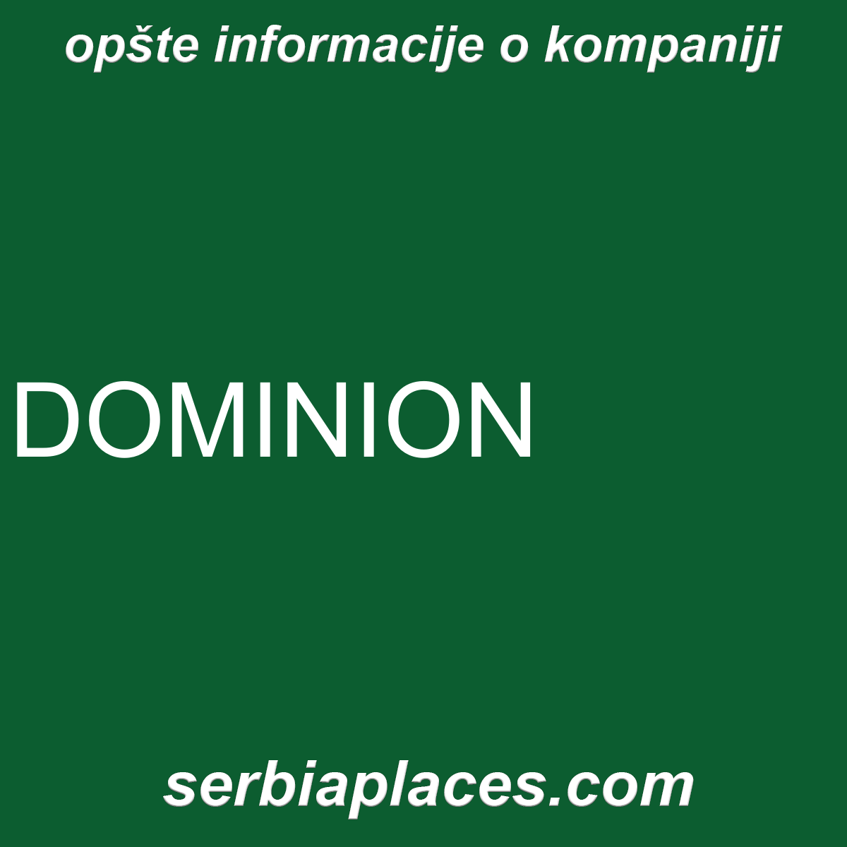 DOMINION