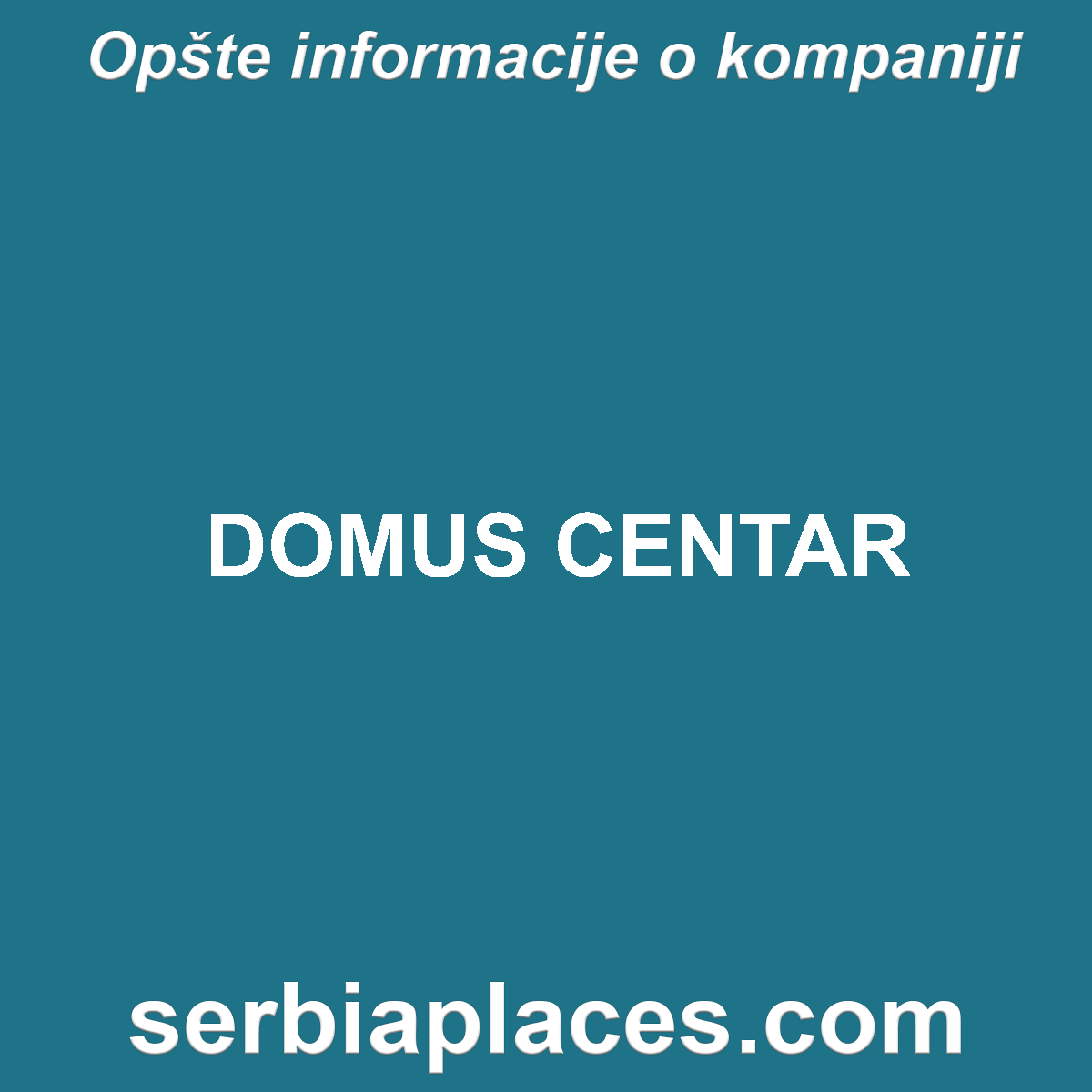 DOMUS CENTAR