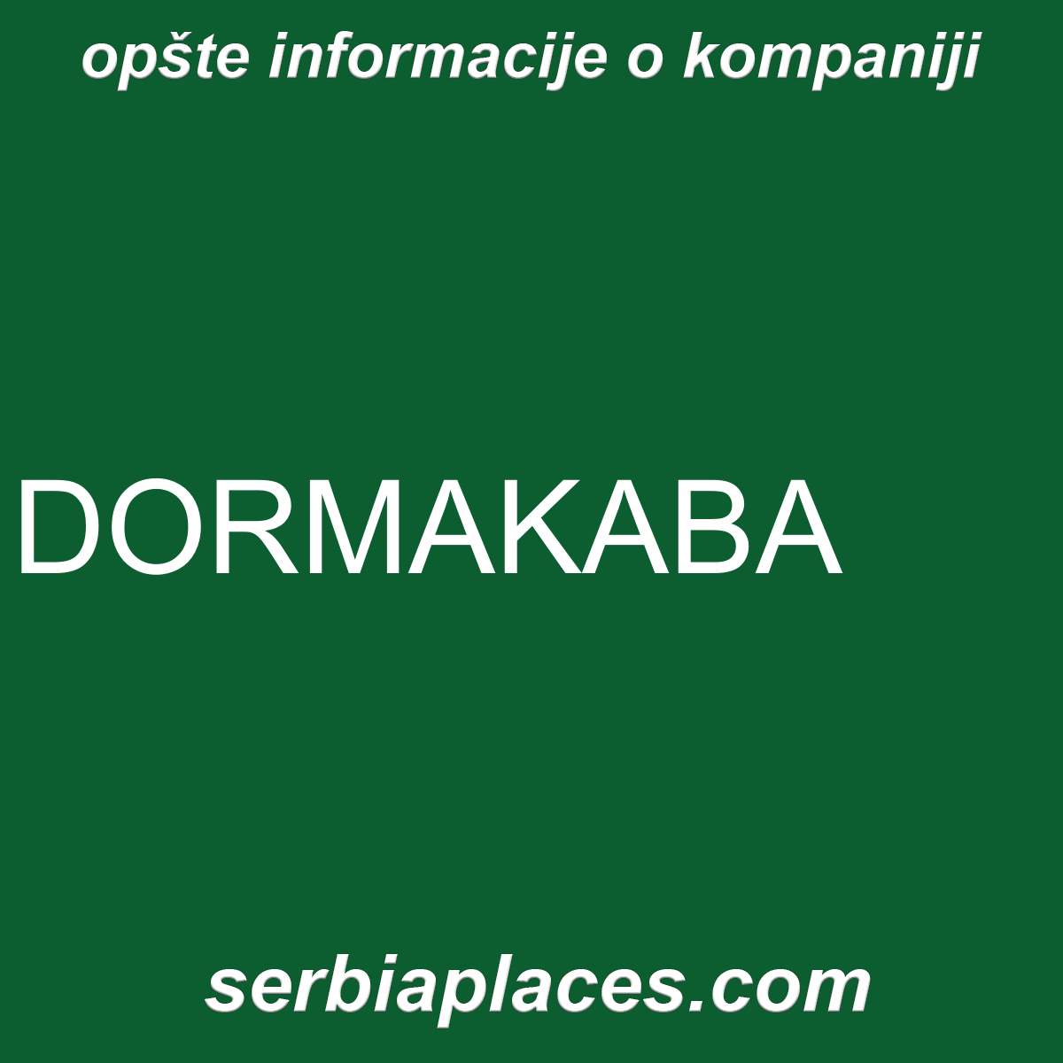 DORMAKABA