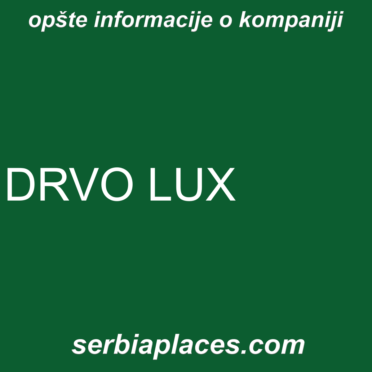 DRVO LUX