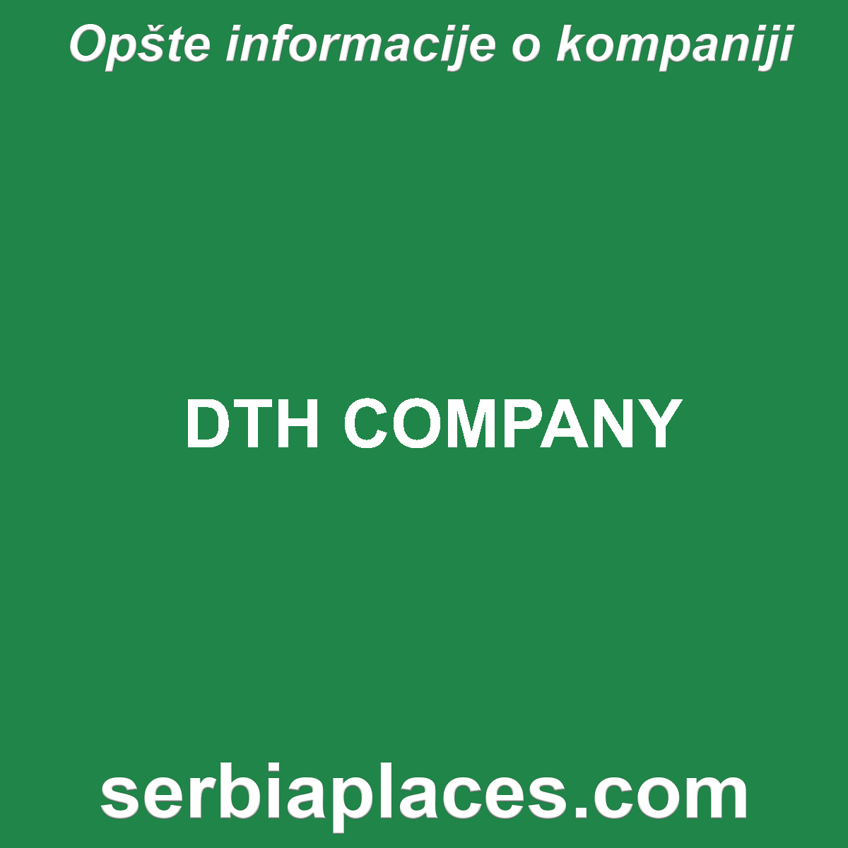 DTH COMPANY