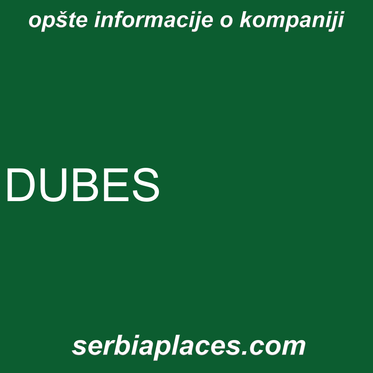 DUBES