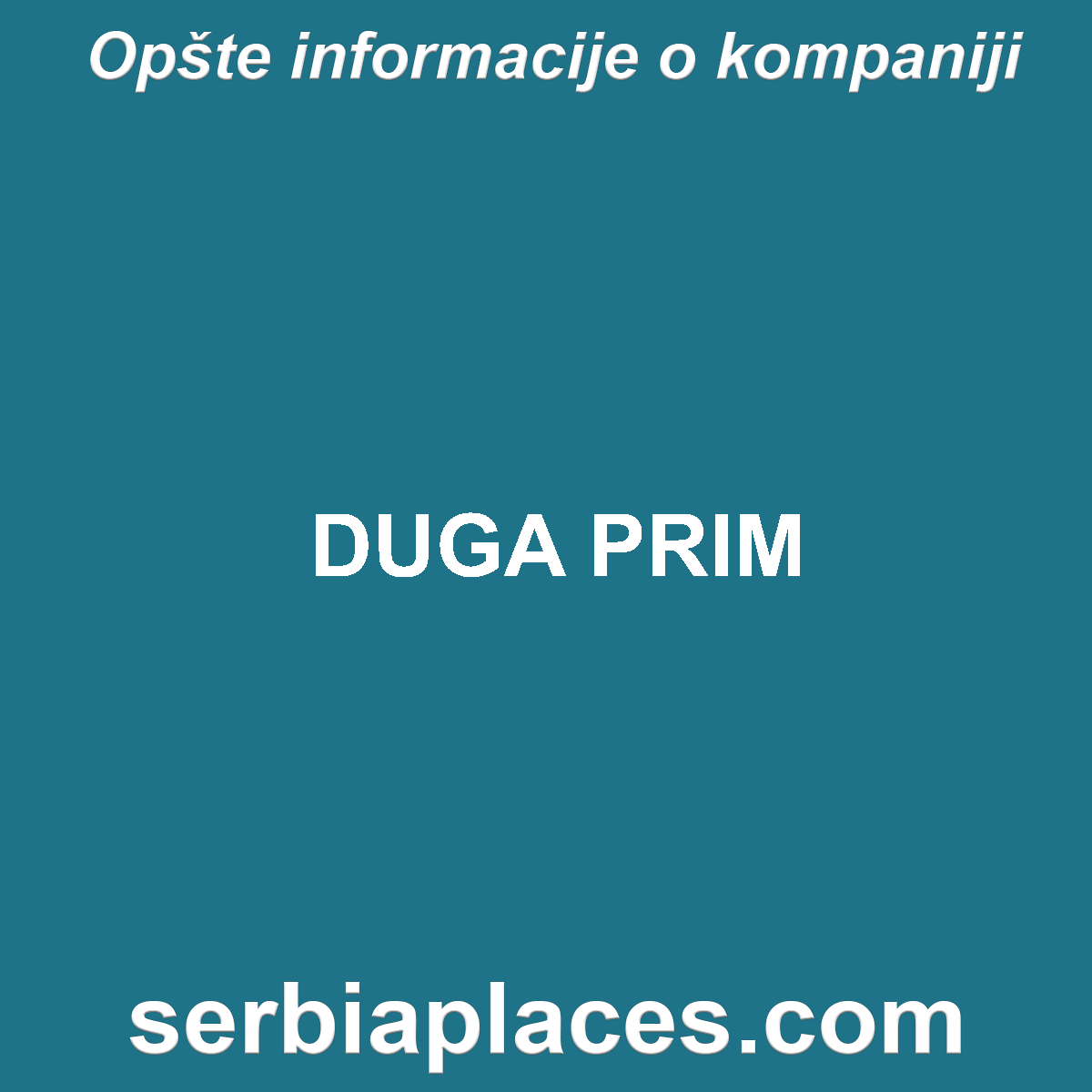 DUGA PRIM