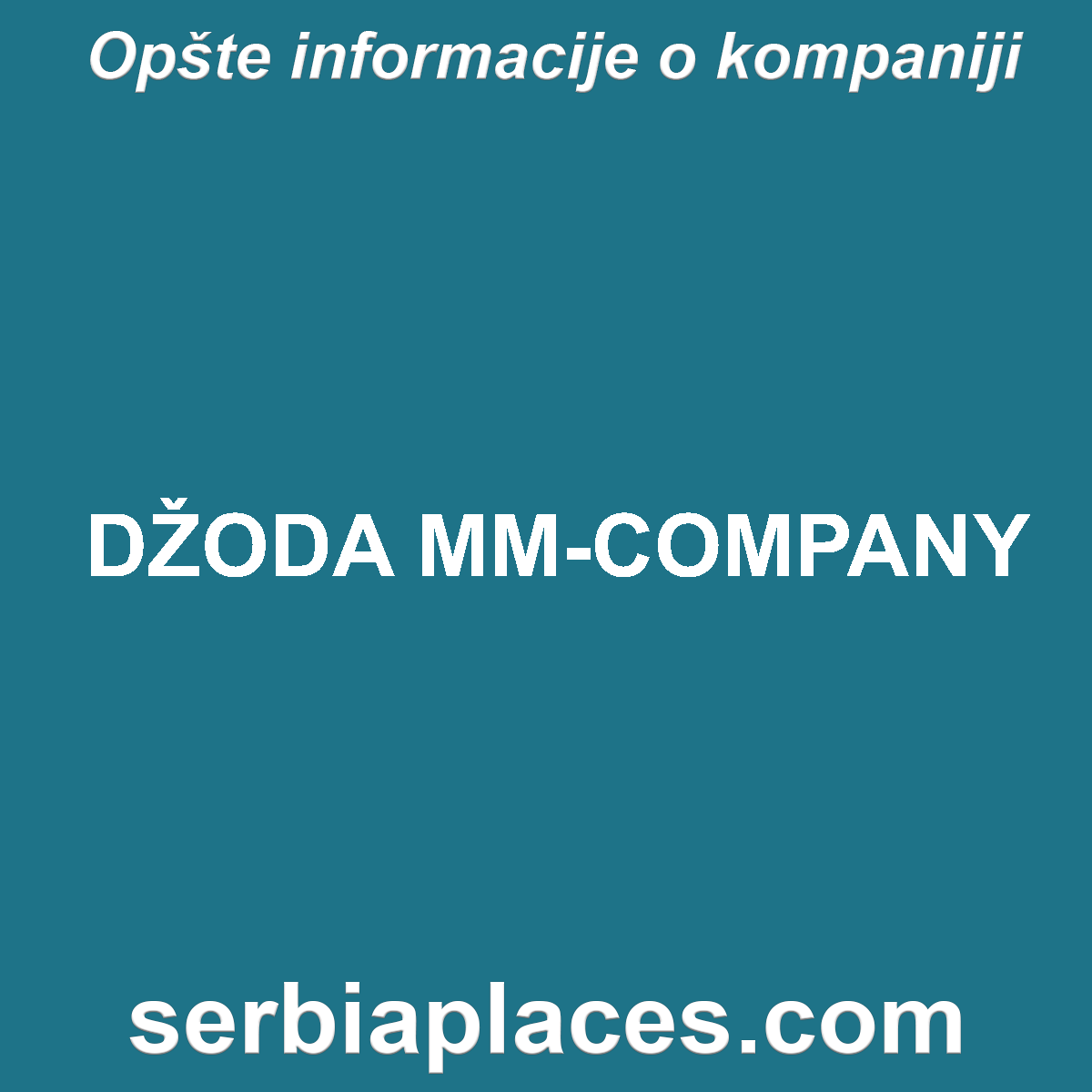 DŽODA MM-COMPANY