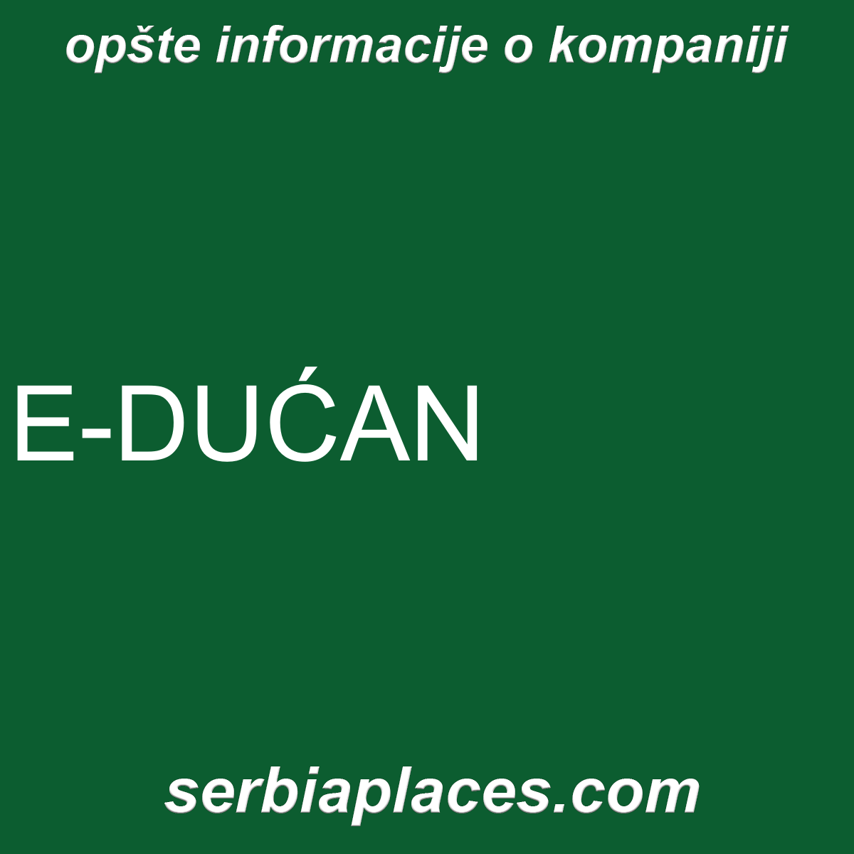 E-DUĆAN