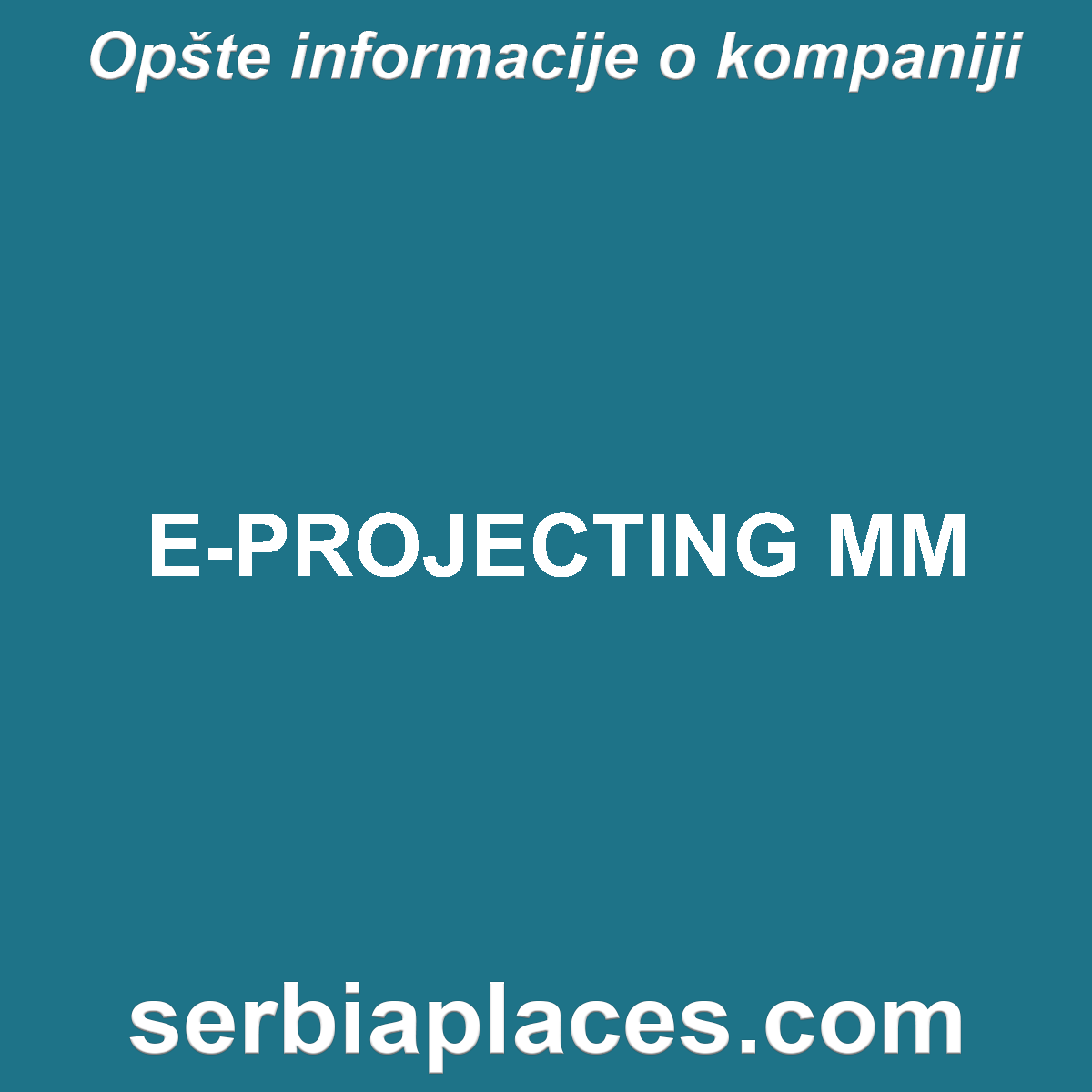 E-PROJECTING MM