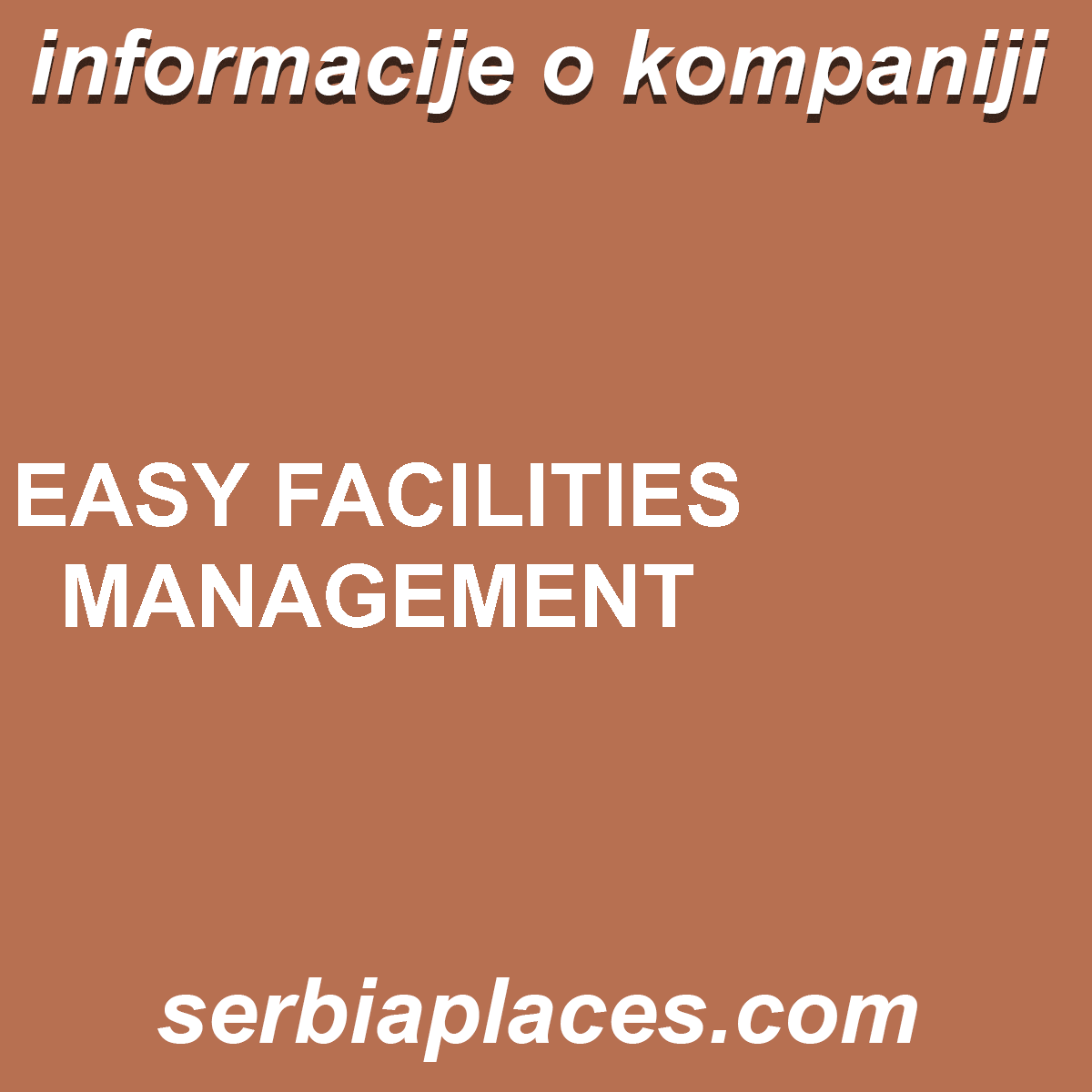 EASY FACILITIES MANAGEMENT