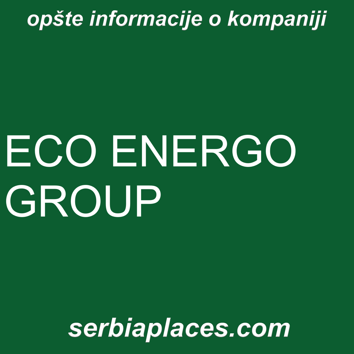 ECO ENERGO GROUP