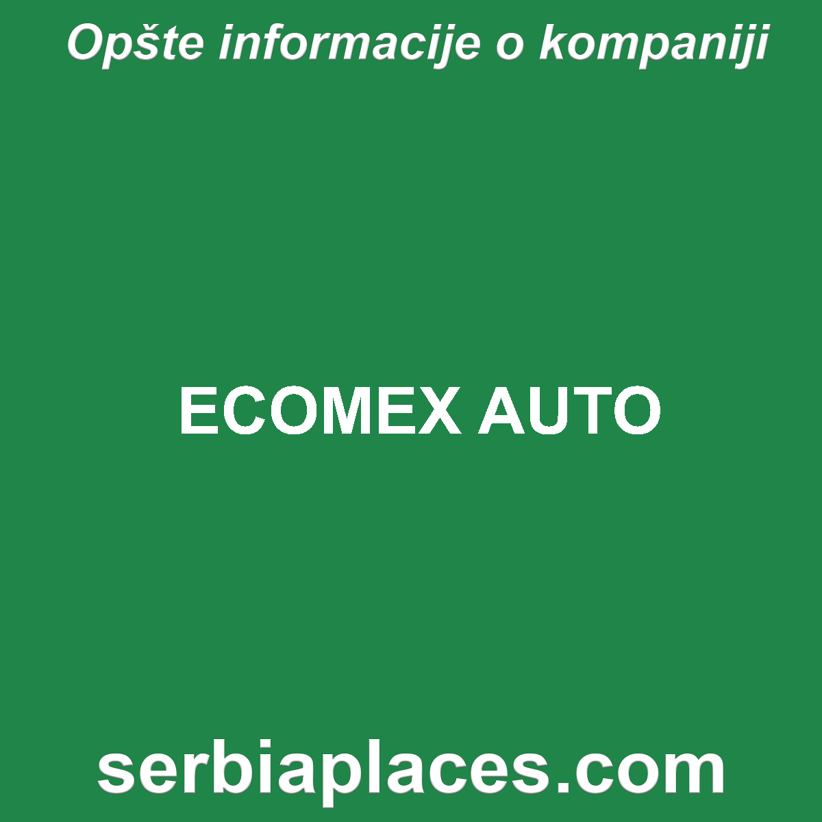 ECOMEX AUTO