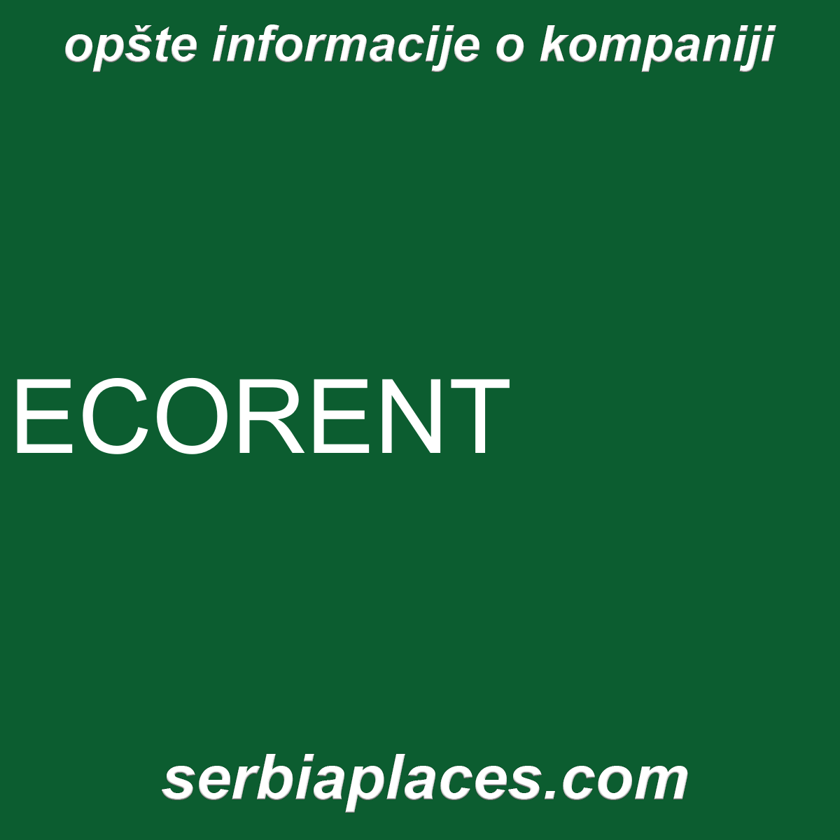 ECORENT