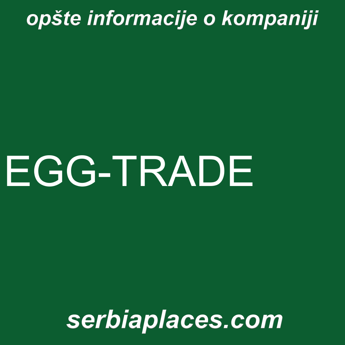 EGG-TRADE