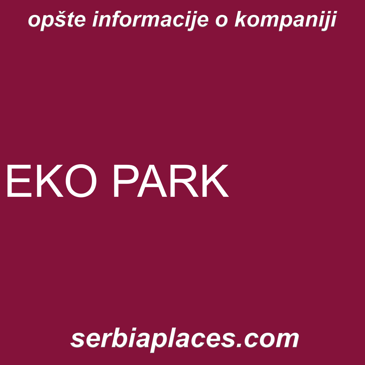 EKO PARK