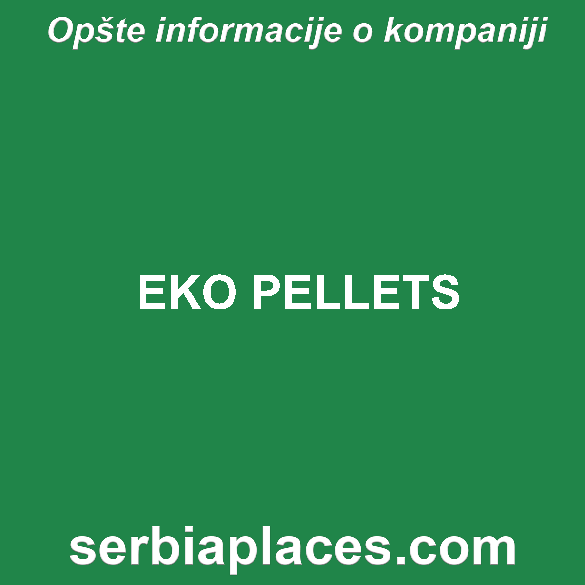 EKO PELLETS
