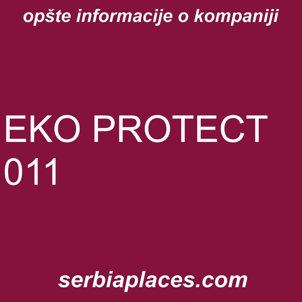 EKO PROTECT 011