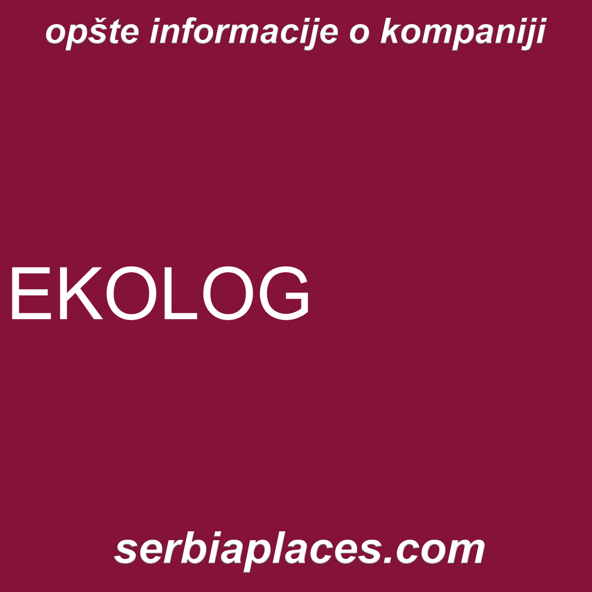 EKOLOG