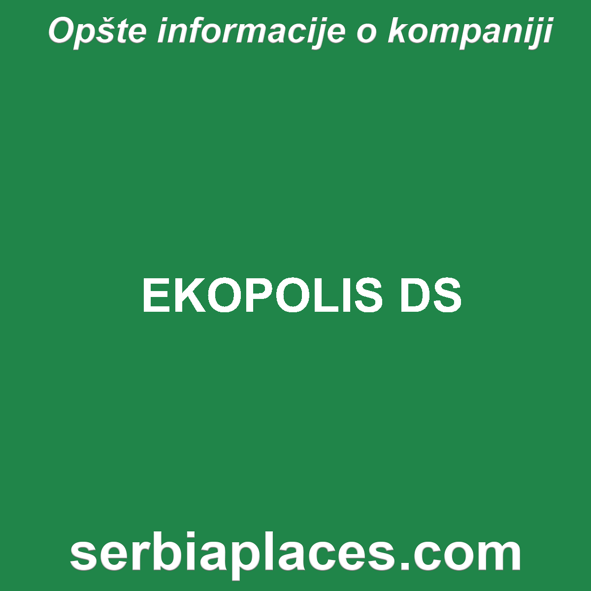 EKOPOLIS DS