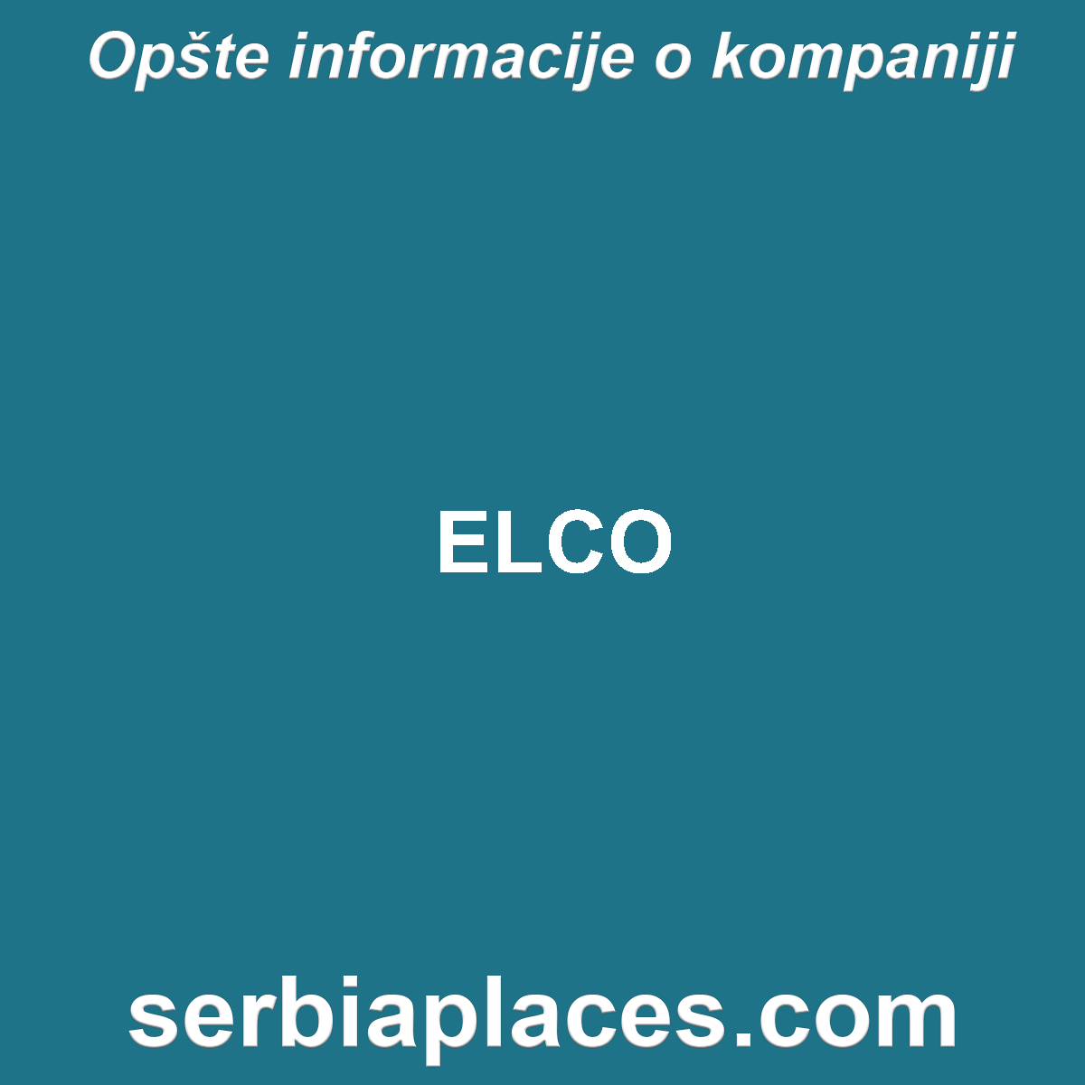 ELCO