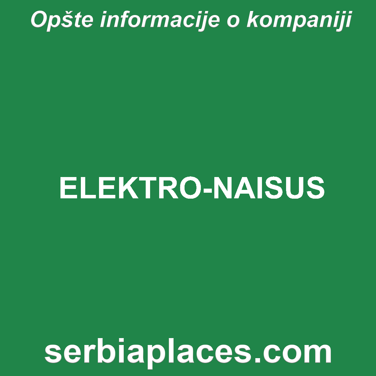 ELEKTRO-NAISUS